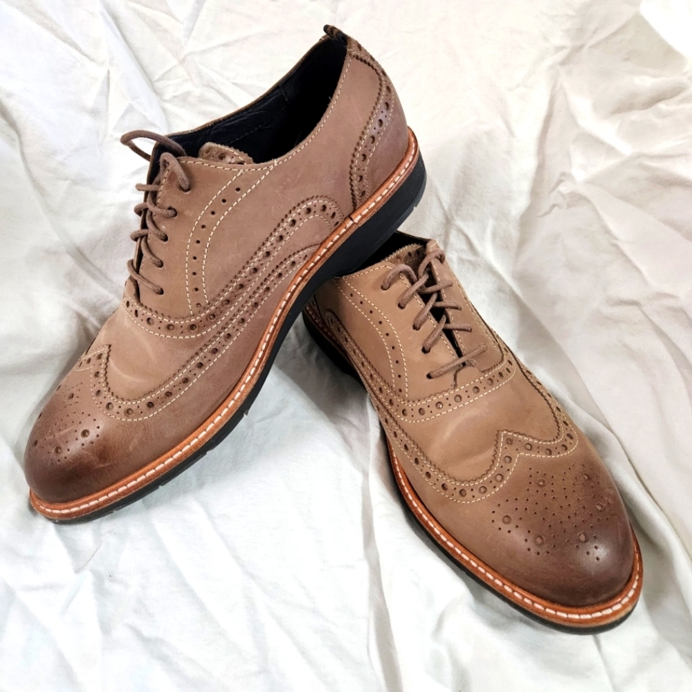 Cole Haan Suede Wingtips